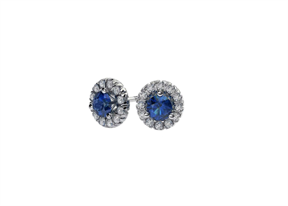 Gemstone Stud Earring